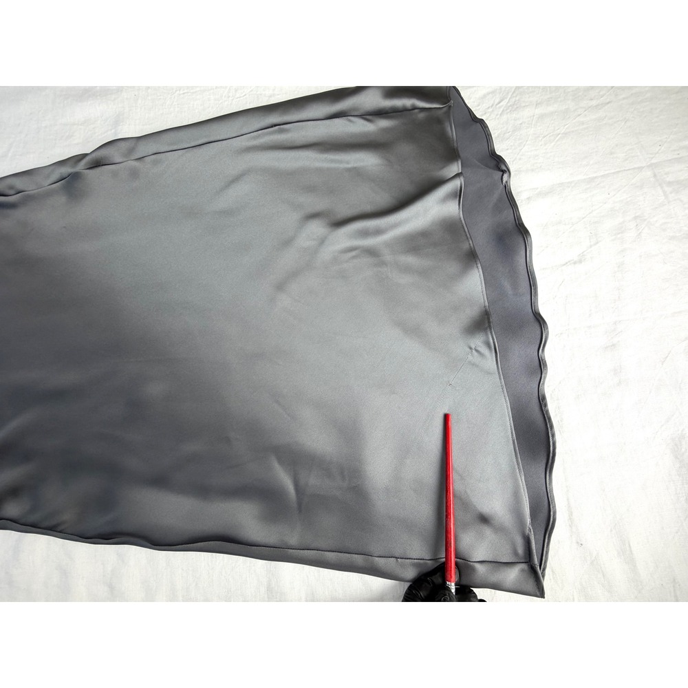 ZARA Grey Satin Halter Neck Open Back Maxi Dress XS 2916/331 NWT - Picture 11 of 16
